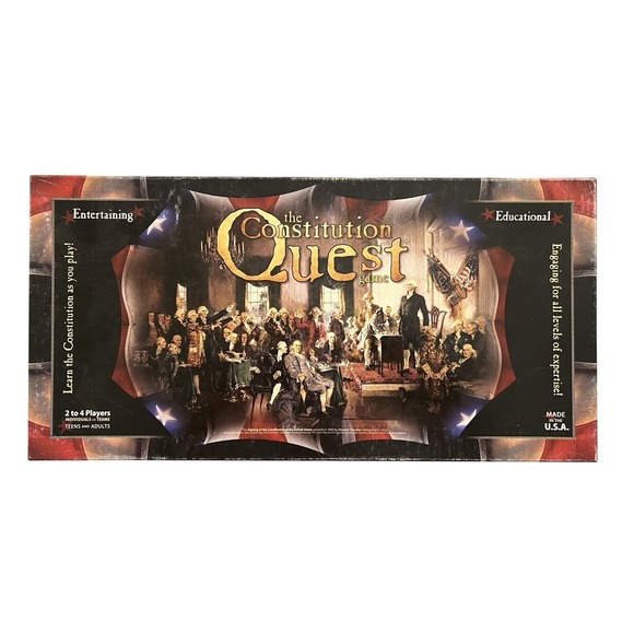 Cognitive Square Other - Constitution Quest Board Game by Cognitive‎ Square 2012 Complete